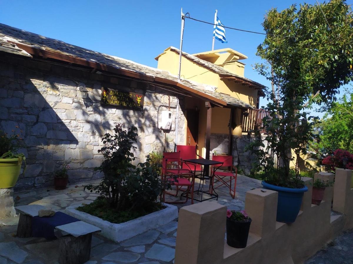 Triple Studio Room With The Most Beatifull View In Mylopotamos ซาการาดา ภายนอก รูปภาพ
